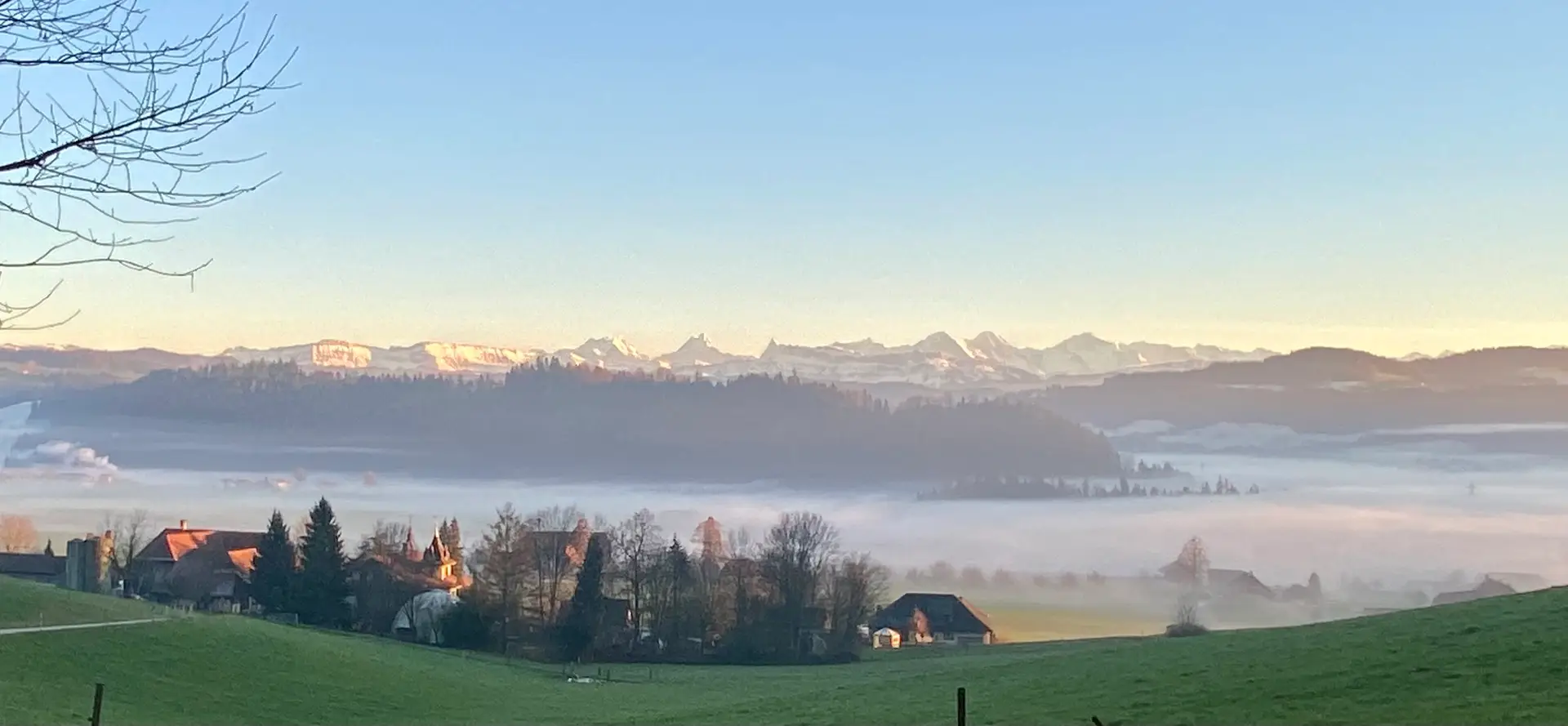 Waldhaus Lützelflh Herbstzauber Weitsicht